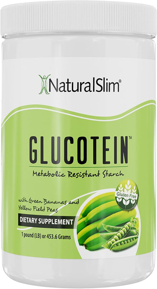 NaturalSlim Resistant Starch with Organic Green Banana Flour and Pea Starch Blend  Non-GMO y Gluten Free Metabolism