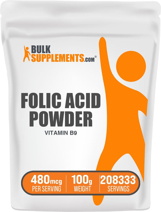 BulkSupplements.com-Folic-Acid-Powder---Vitamin-B9,-28