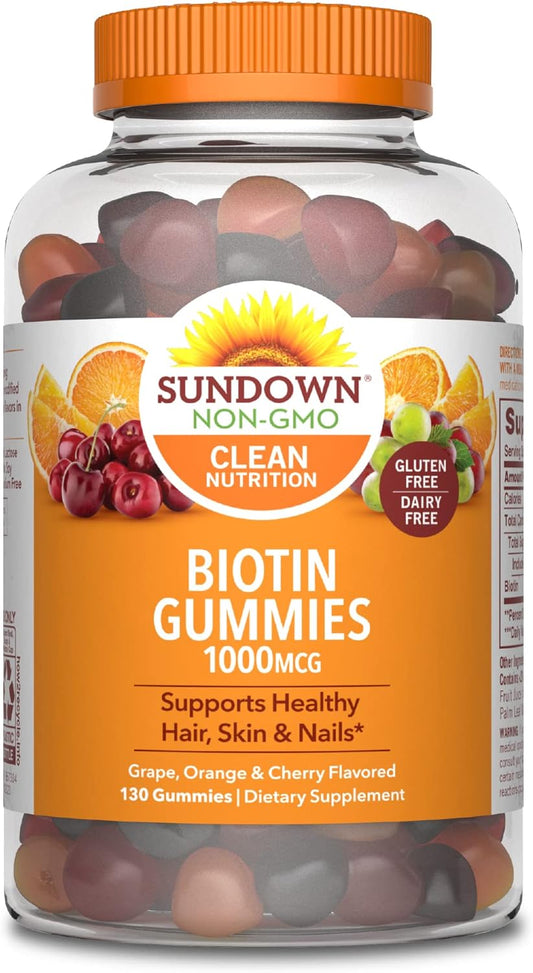Sundown-Biotin-Gummies-,-Supports-Healthy-Hair,-30