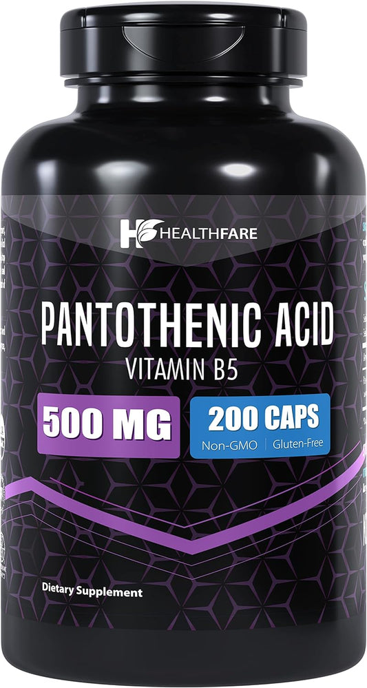 Pantothenic-Acid-(Vitamin-B5)-500mg-|-200-46