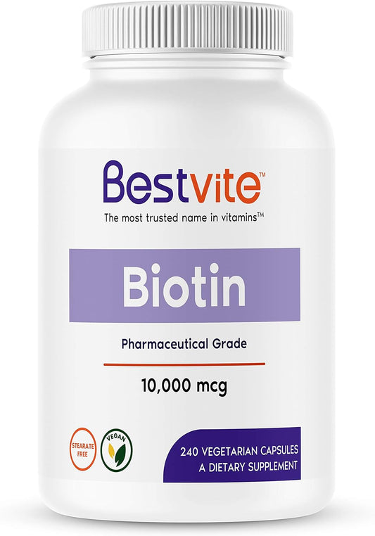BESTVITE-Biotin-10,000mcg-(240-Vegetarian-Capsules)---43
