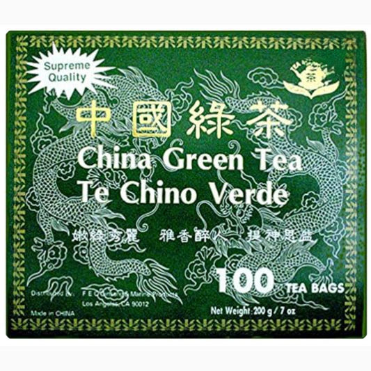 China Green Tea (100 tea bags) Te Chino Verde Supreme Quality