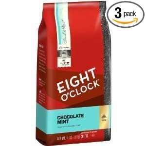 Eight O'Clock Flavored Ground Coffee 11oz Bag (Pack of 3) Select Flavo