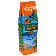 Magnum Exotics Jamaican Blue Mountain Blend Coffee, Ground, 1 Lb Bag