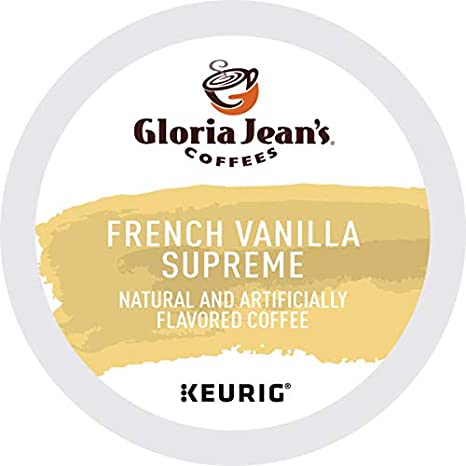 GLORIA JEANS FRENCH VANILLA SUPREME COFFEE K CUP PACKS 120 COUNT