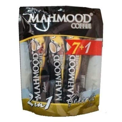 Mahmood Coffee 2 in 1 (7+1 Bags) No Sugar 10g x 8