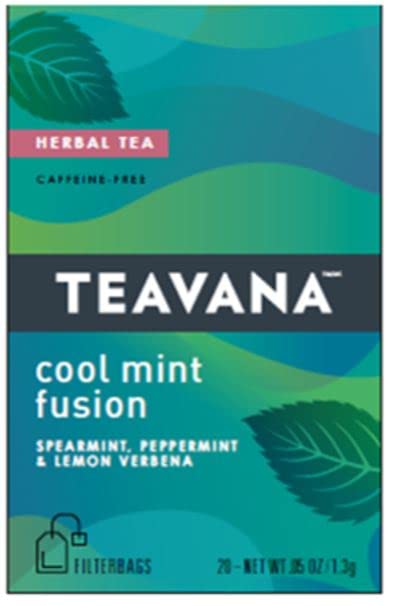 Teavana Cool Mint, 20 unidades