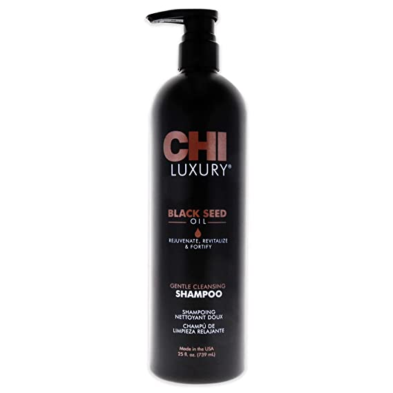 CHI-Luxury-Black-Seed-Oil-Gentle-Cleansing-Shampoo,-25-Fl