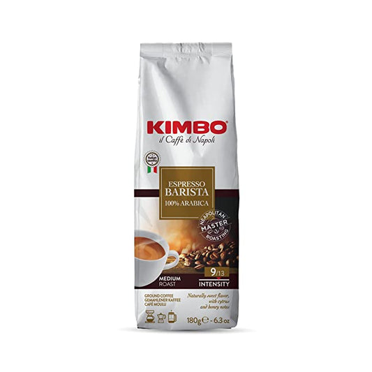 Kimbo Espresso Barista 100% Arabica - Ground Coffee 6.3oz