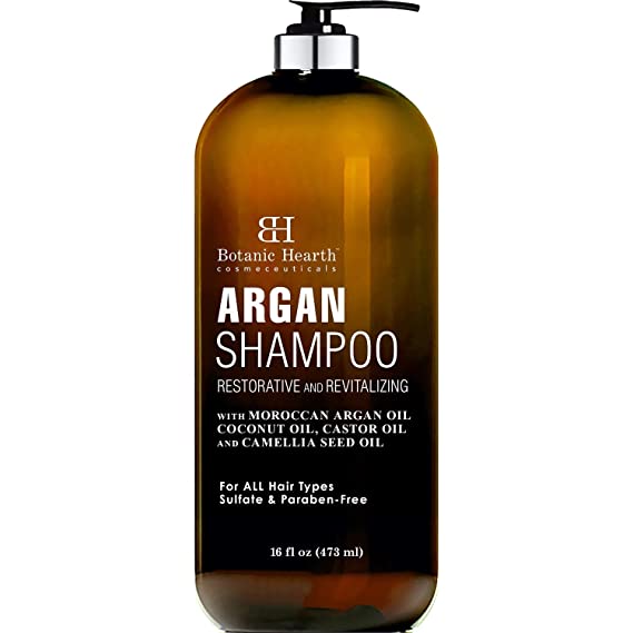 Botanic-Hearth-Argan-Shampoo,-Hydrating-&-Volumizing,-Sulfat----