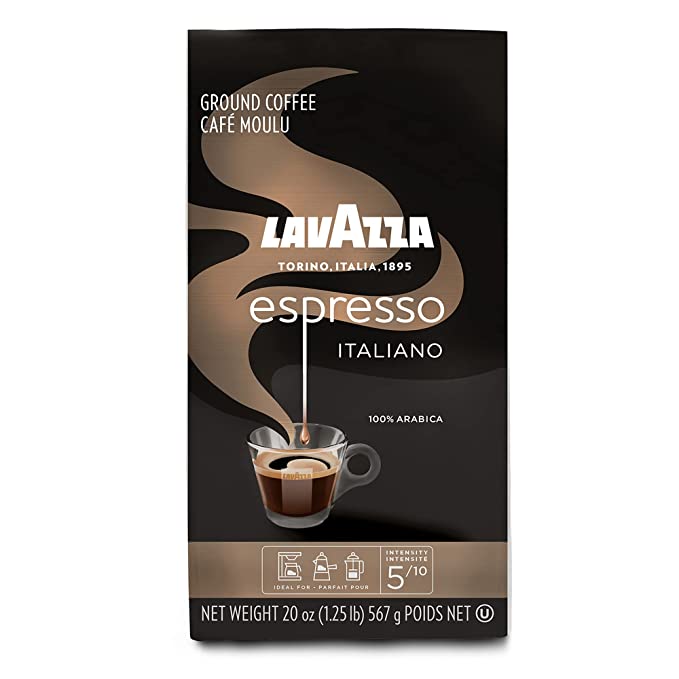 Lavazza Espresso Italiano Ground Coffee, 100% Arabica, 20 Oz Soft Bag,