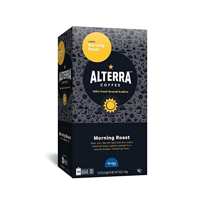 ALTERRA Coffee Morning Roast Single Serve Freshpacks for MARS DRINKS F