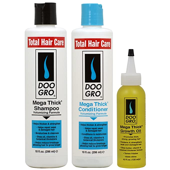 Doo-Gro-Mega-Thick-Shampoo-+-Conditioner-+-Growth-Oil"Set"