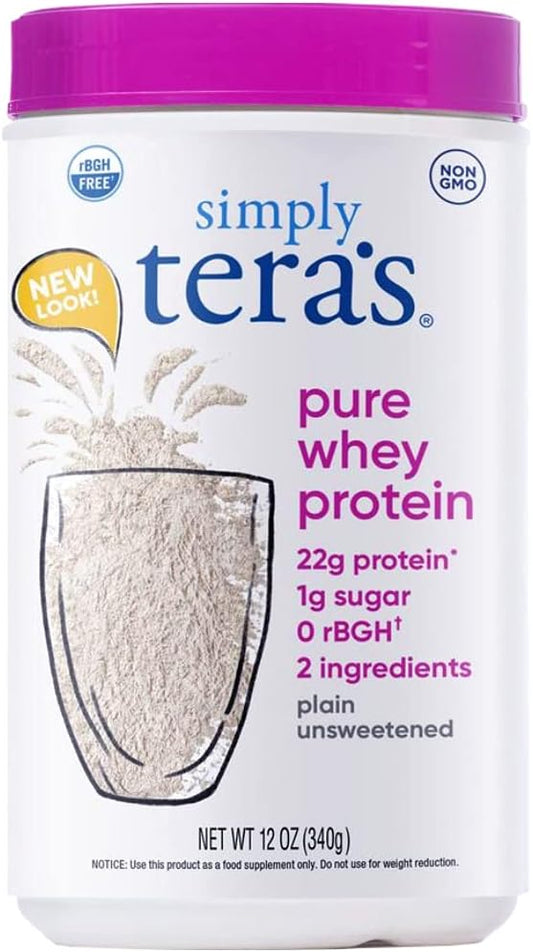 Tera's-Whey-Protein,-rBGH-Free,-Plain,-72