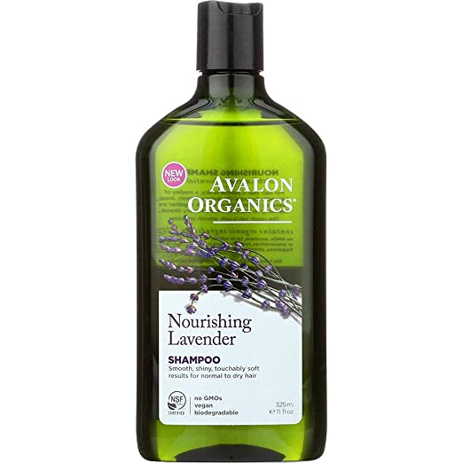 Avalon-Organics-Lavender-Nourishing-Shampoo,-11-Ounce-Bottle------