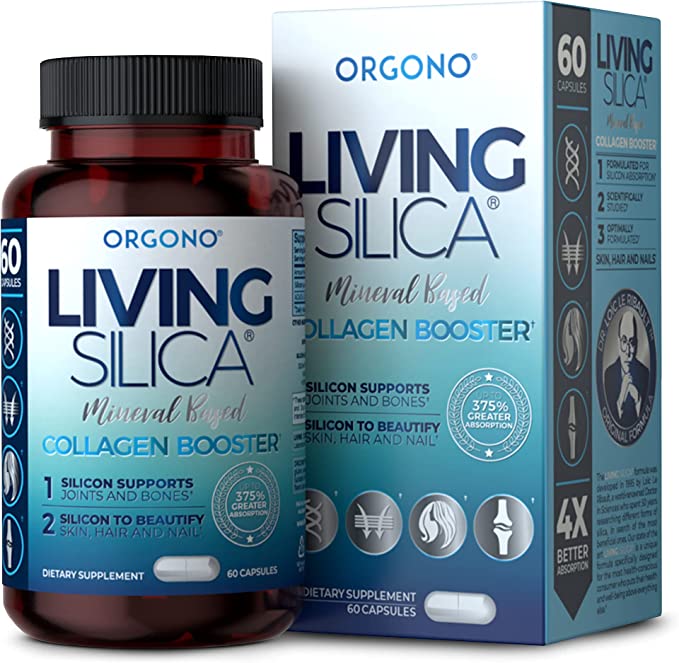 Living Silica Collagen Booster Capsules | Ultra High Absorption | Supports Healthy Collage