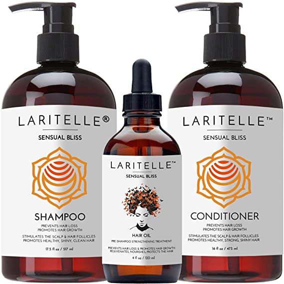 Laritelle-Organic-Hair-Growth-Set-|-Shampoo-16-oz-+