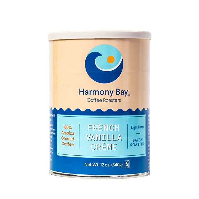 Harmony Bay Coffee Roasters French Vanilla Crème Coffee - 100% Arabica