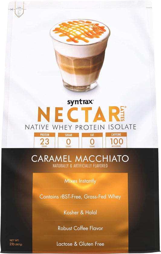 Syntrax-Nectar-Lattes:-Caramel-Macchiato-(2lb-99