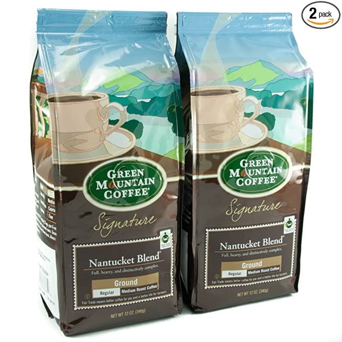 Green Mountain Coffee Roasters, Nantucket Blend, 12 oz. Ground Bag, Me