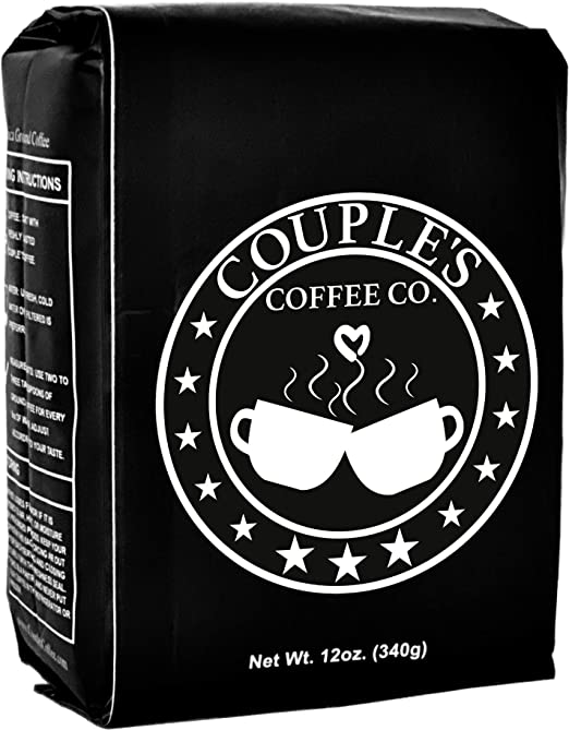 Couple's Coffee Co. Ground Coffee, BLACK LABEL: Maverick, 12 oz