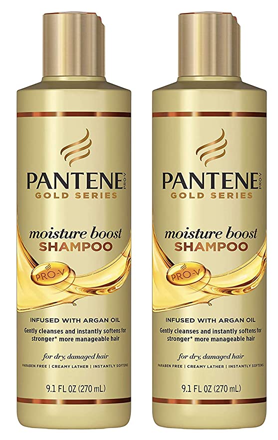 Pantene-Gold-Series-Shampoo-Moisture-Boost-9.1-Ounce-(270ml)--