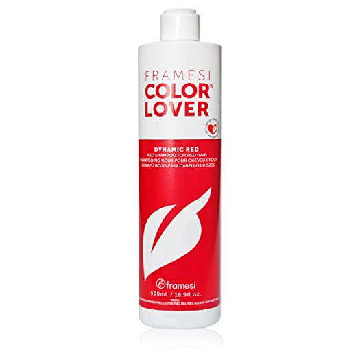 Framesi-Color-Lover-Dynamic-Red-Shampoo,-16.9-fl-oz,-Red