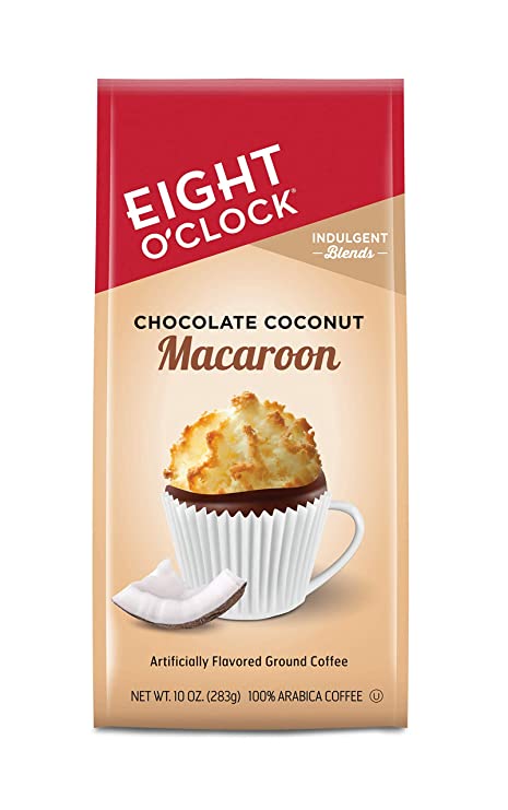 Eight O'Clock Coffee Indulgent Blends Ground Coffee, Chocolate Coconut