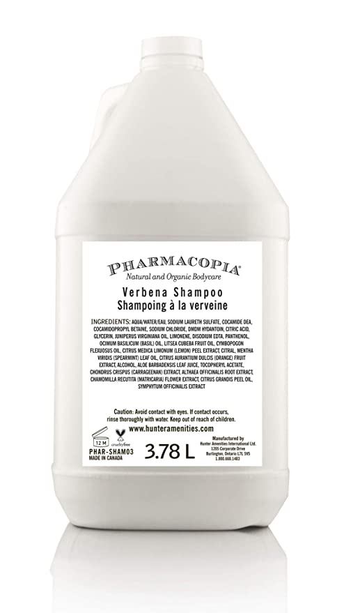 Pharmacopia-Natural-Organic-Verbana-Shampoo---1-Gallon----