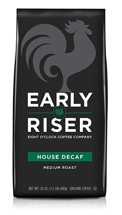 Early Riser House Decaf Ground Coffee, 24 Oz