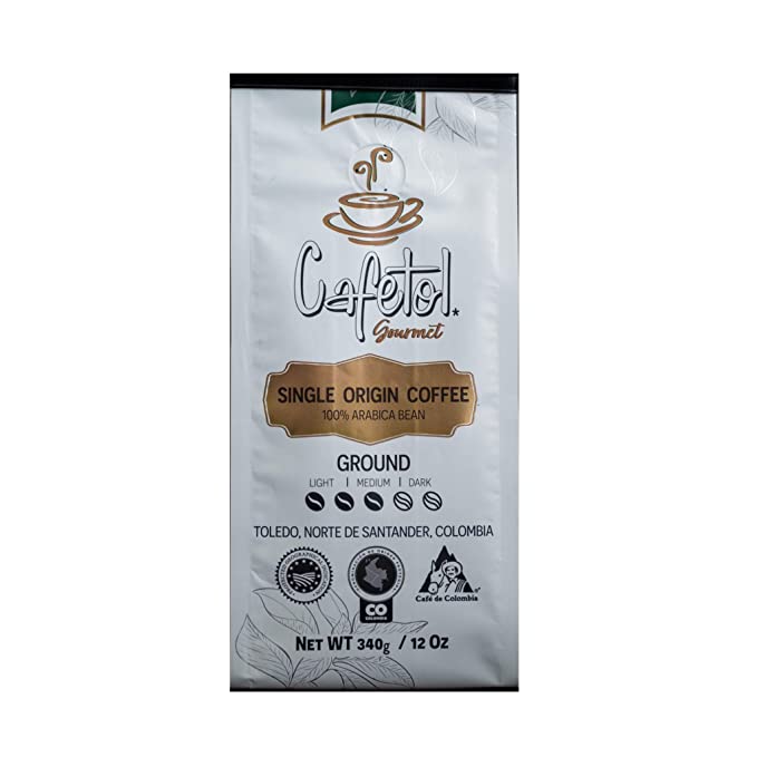 CAFETOL Single Origin Sustainable Specialty Coffee (Gourmet Ground) -
