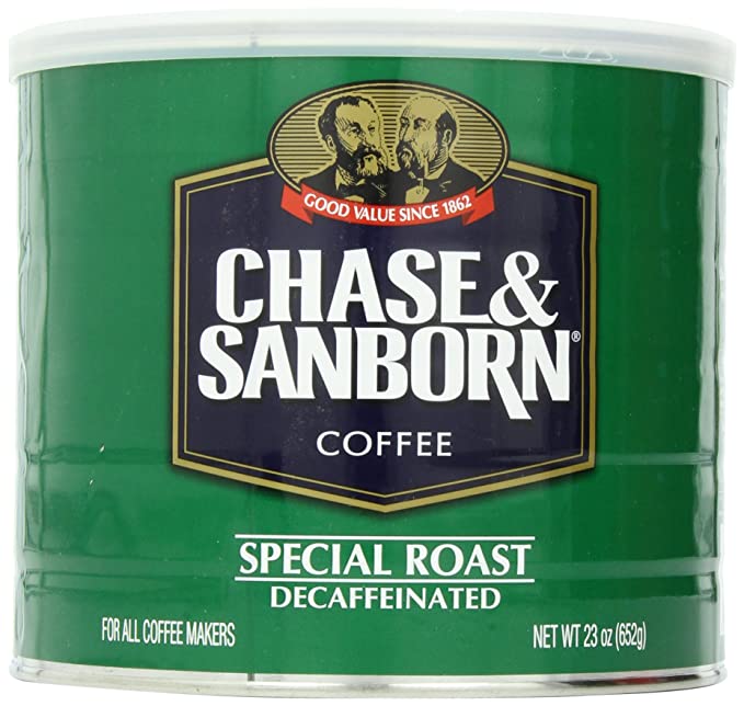 Chase & Sanborn Coffee, Special Roast Decaf Ground, 23 Ounce
