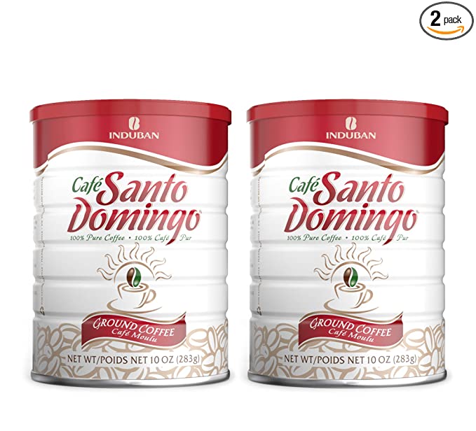 Santo Domingo Coffee, 10 oz Can, Ground Coffee - Product from the Domi