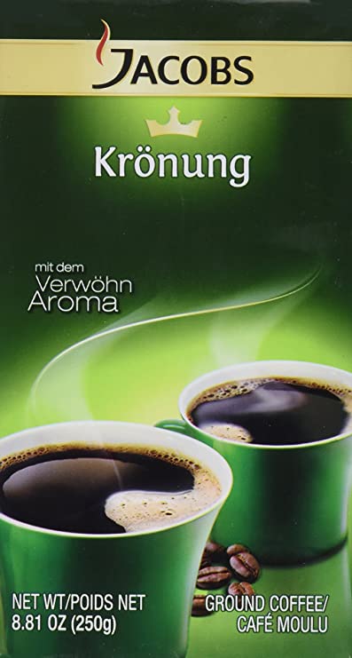 Jacobs Kronung Ground Coffee 250 Gram / 8.81 Ounce (Pack of 1)
