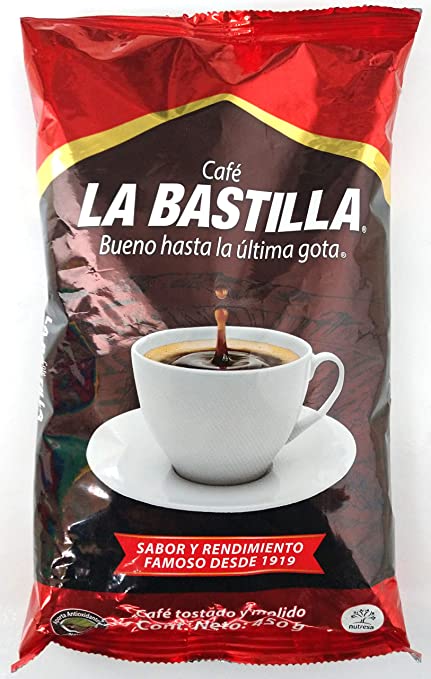 La Bastilla Ground Coffee, 450 g - Dark Roast