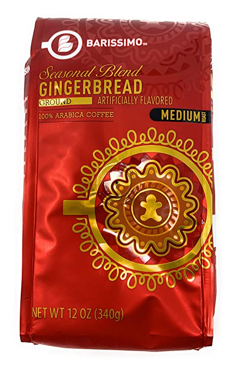 Barissimo Seasonal Blend Gingerbread Ground Coffee, 12 oz