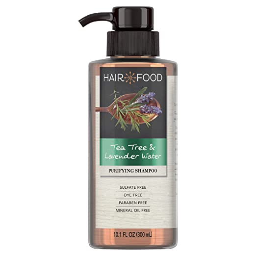 Hair-Food-Shampoo,-Tea-Tree-&-Lavender-Water,-10.1-Oz