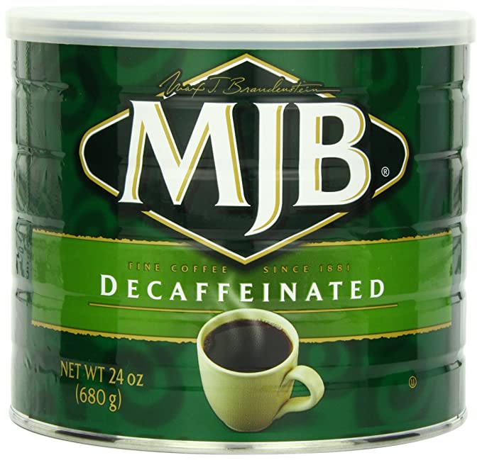 MJB Coffee, Decaf Ground, 24 Ounce