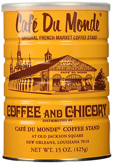 Half a Dozen Cans (6 Cans) of Coffee Du Monde - 15 oz. cans