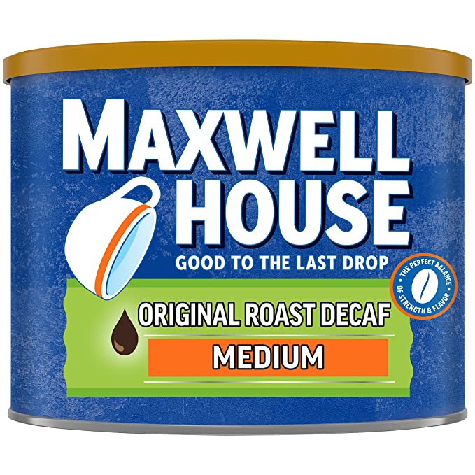 Maxwell House The Original Roast Decaf Medium Roast Ground Coffee (22